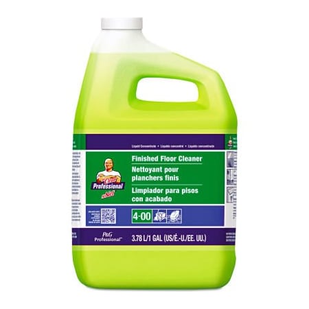 Procter & Gamble Mr. Clean Finished Floor Cleaner, Gallon Bottle, 3 Bottles - 2621 PGC 02621